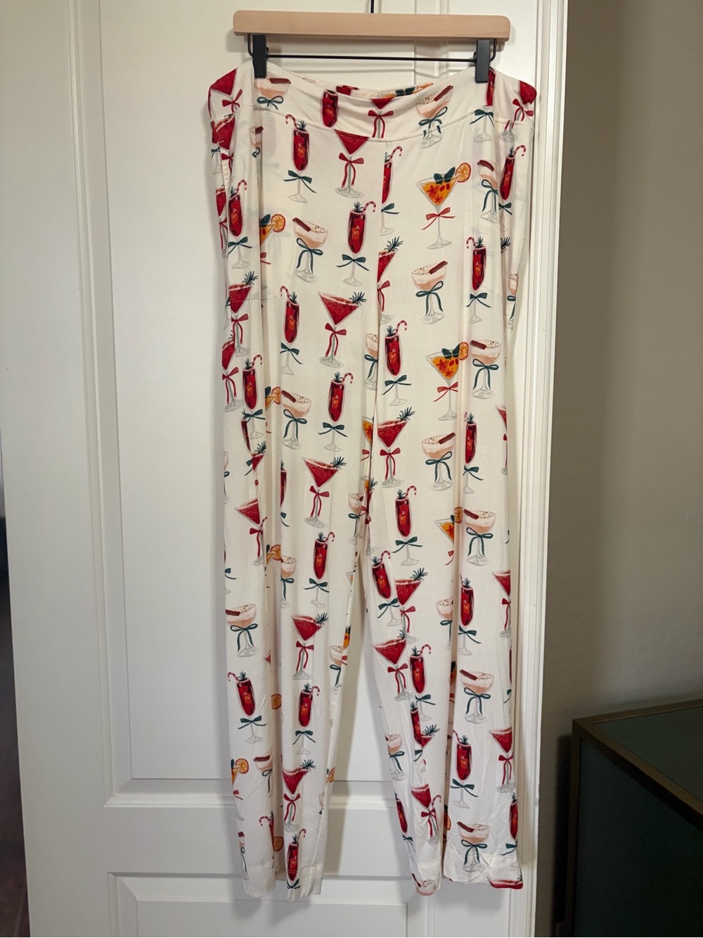 NWT🍸🍹Soma Holiday Cocktail Wide Leg Pajama Pants Loungewear